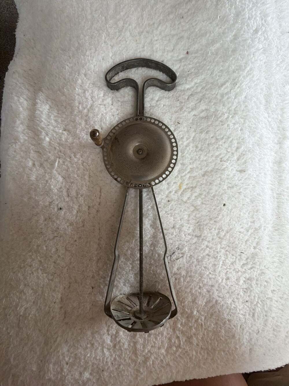Vintage 1912 Cassady-Fairbank Turbine Egg Beater